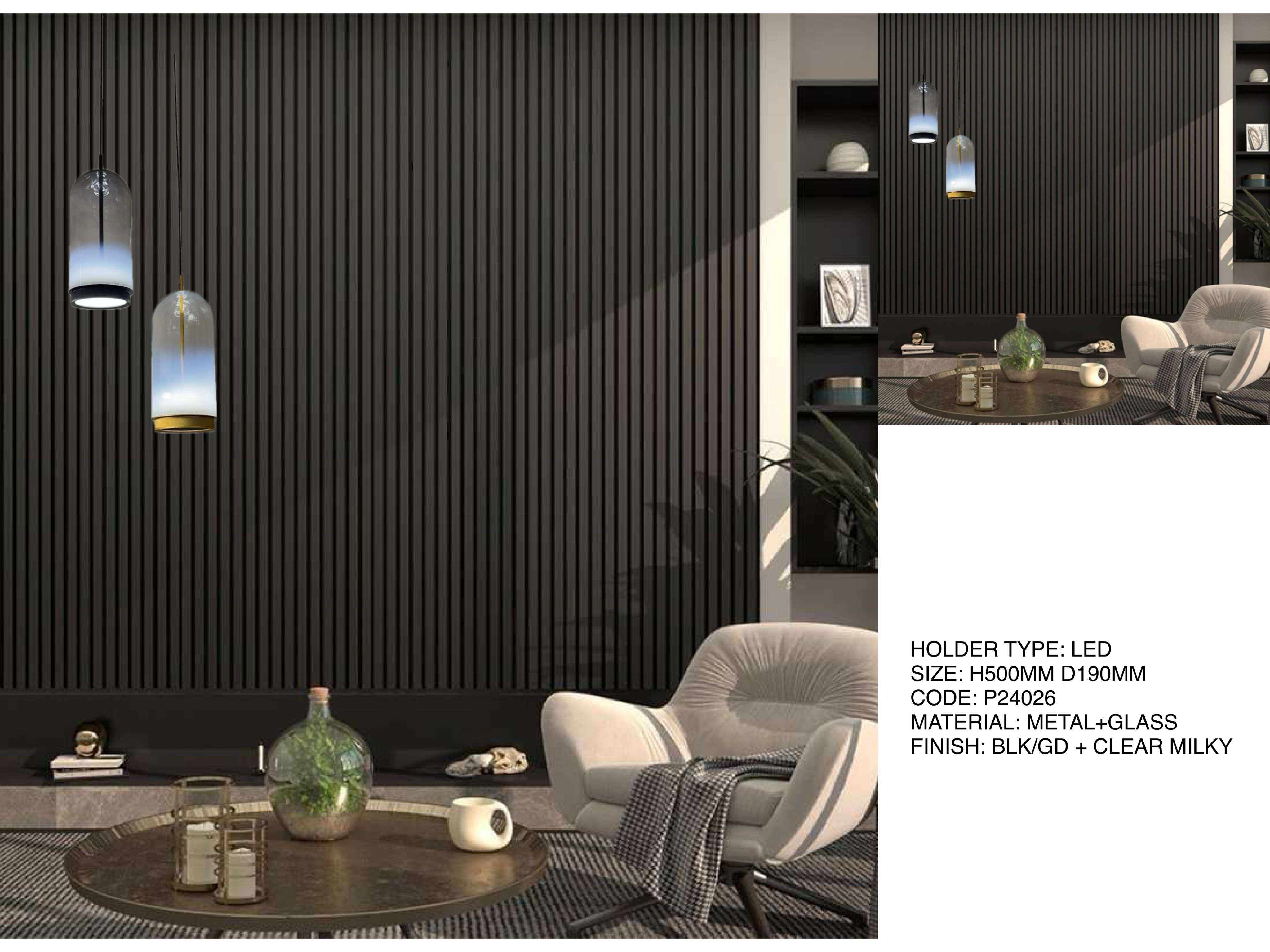 Beyond Lights - Glass Pendant Light- LCHL